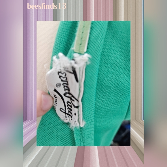 Teena Paige Vintage Beautiful Green Jumper, S - Picture 3 of 3